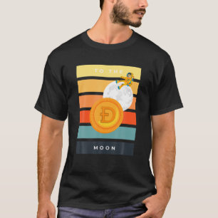 Doge To The Moon , Dogecoin Crypto, Doge Coin Hodl T-Shirt