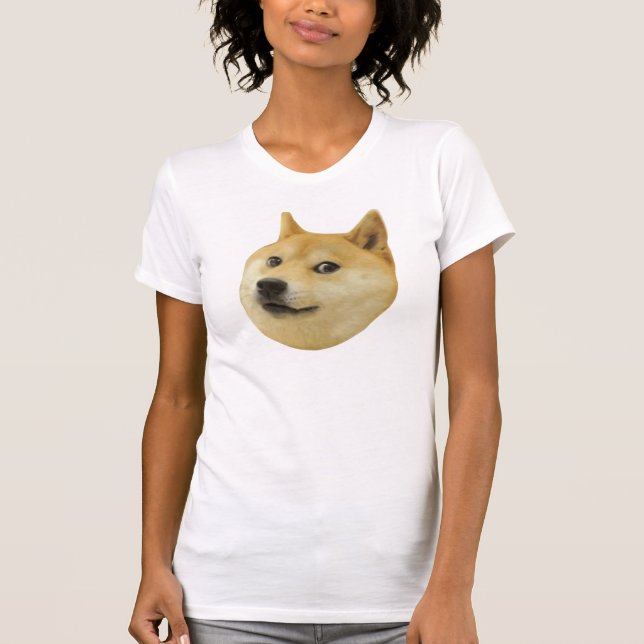 Doge Very Wow Much Dog Such Shiba Shibe Inu T-Shirt (Front)