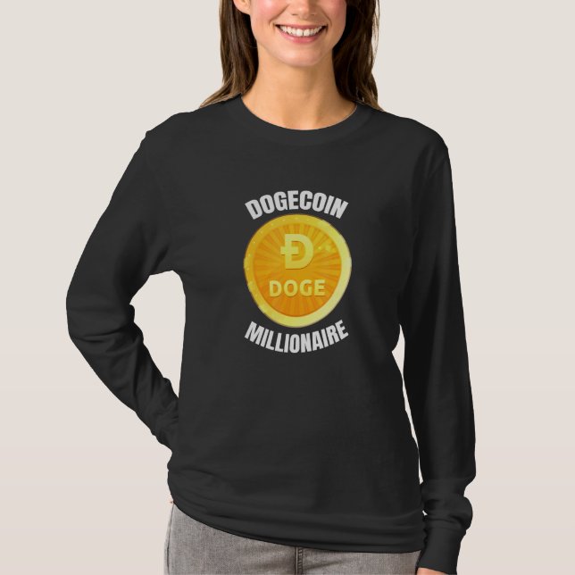 Dogecoin Cryptocurrency Tee Doge All Time High Hod (Front)