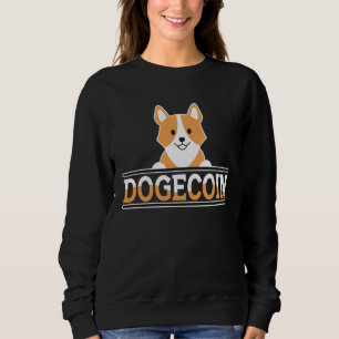 Dogecoin Digital Currency Meme Cryptocurrency Bloc Sweatshirt