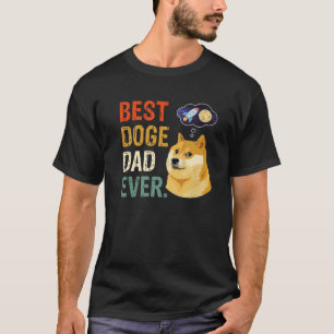 Dogecoin Doge Crypto Cryptocurrency Meme T-Shirt