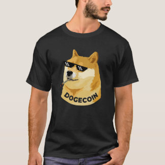 Dogecoin Doge HODL To The Moon Crypto Cryptocurren T-Shirt
