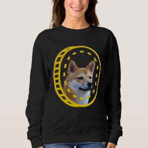 Dogecoin Shiba Inu Cryptocurrency Sweatshirt