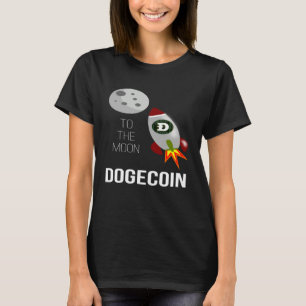 DOGECOIN  TO THE MOON  DOGE COIN  CRYPTO CURRENCY T-Shirt