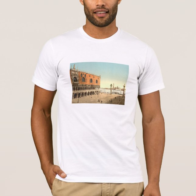 Doge's Palace and the Piazzetta, Venice, Italy T-Shirt (Front)