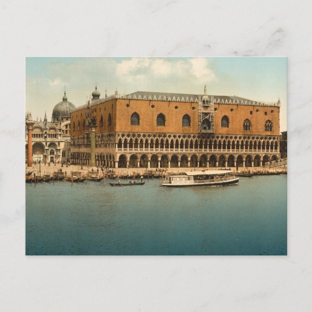 Doge's Palace I, Venice, Italy Postcard (Front)