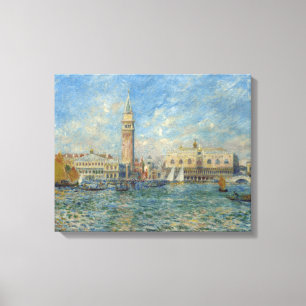 Doge's Palace, Venice - Pierre-Auguste Renoir  Canvas Print