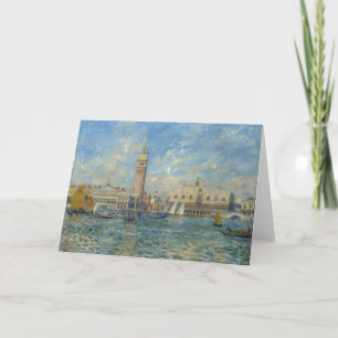Doge's Palace, Venice - Pierre-Auguste Renoir  Card