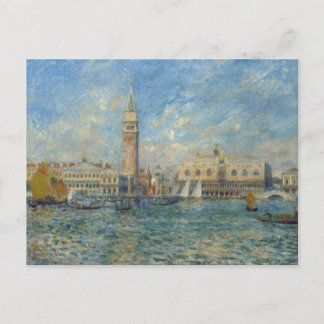 Doge's Palace, Venice - Pierre-Auguste Renoir  Postcard