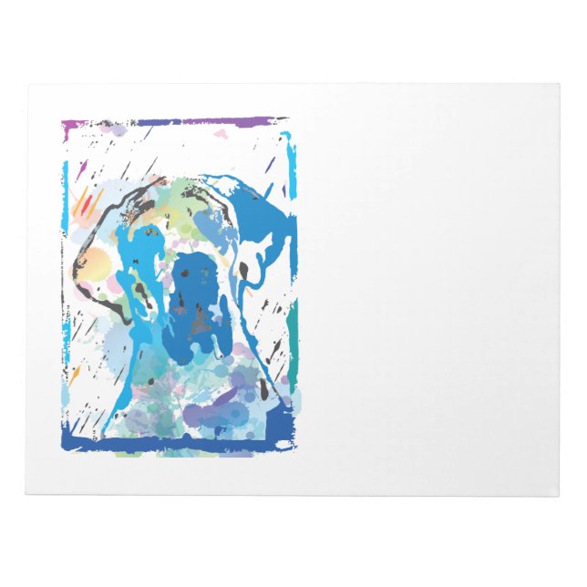 Dogge Notizblock Notepad (Front)