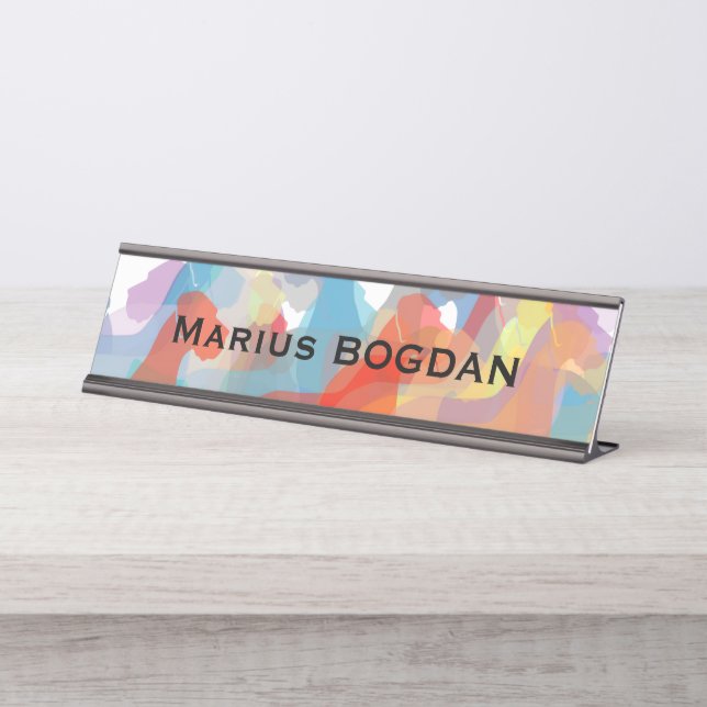 Doggen Desk Name Plate (Front)