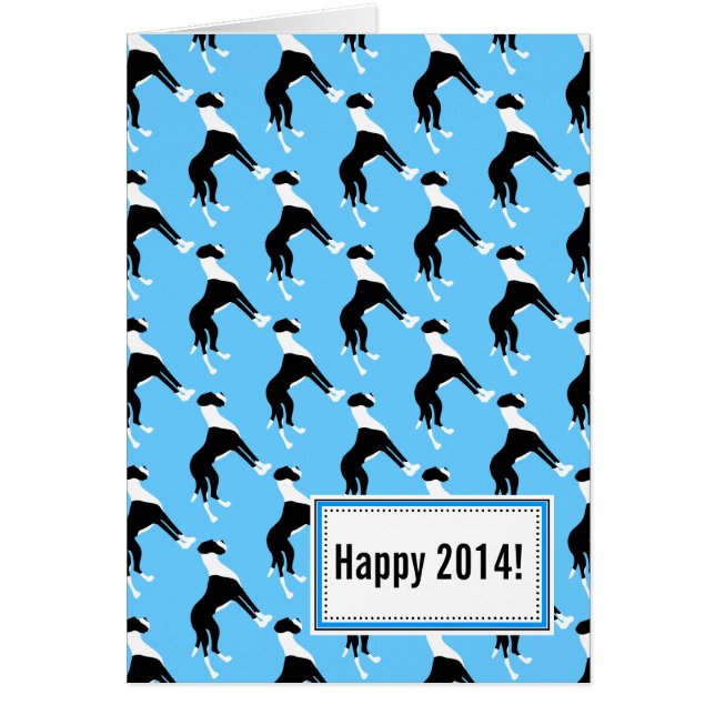 Doggen Grußkarte (Front)