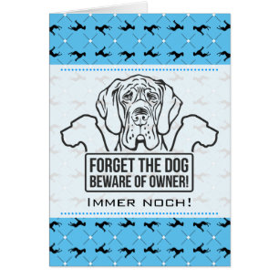 Doggen Karte beschriftet