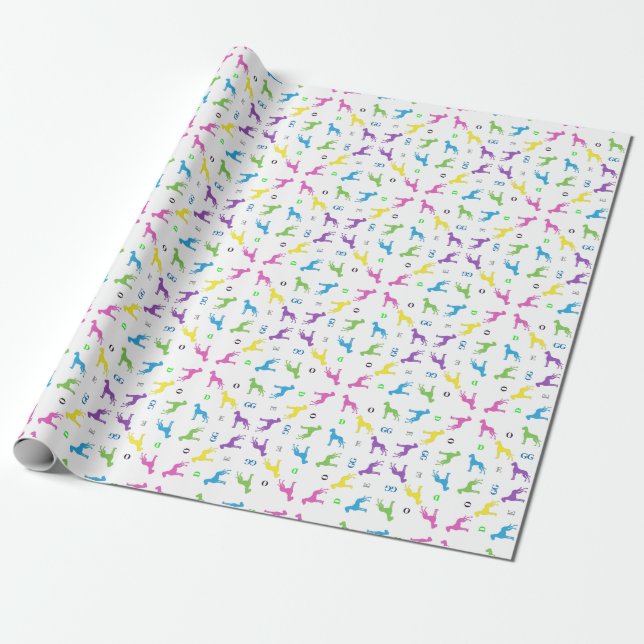 DOGGEN Muster Wrapping Paper (Unrolled)