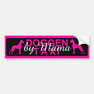 Doggen Taxi special Bumper Sticker