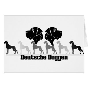 Doggenlogo Schwarz Grau