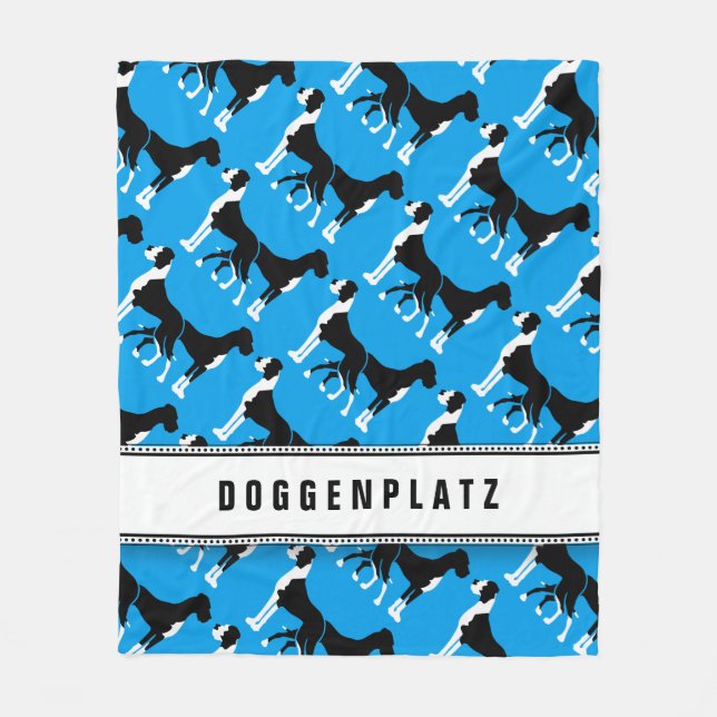 Doggenplatz Fleece Decke Blanket (Front)