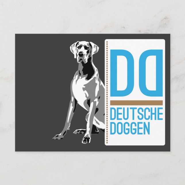 Doggenpost Postcard (Front)
