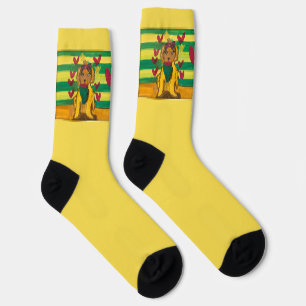 Doggie "Art by Kids" Socks