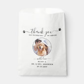 Doggie Bag Thank You Dog Treat Wedding Favour Bag (Front)