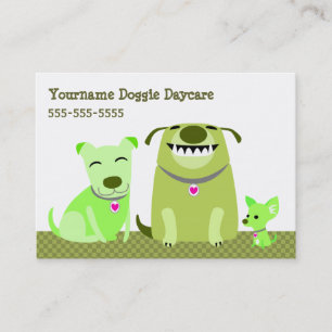 Doggie Daycare/Dog Walker Business Card