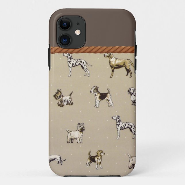 Doggie Design Case-Mate iPhone Case (Back)