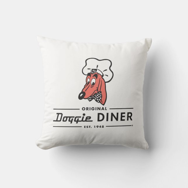 Doggie Diner Pillow (Front)