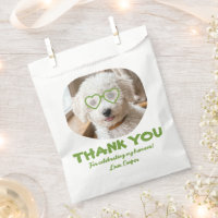 Doggie Treat Wedding Dog Photo Thank You
