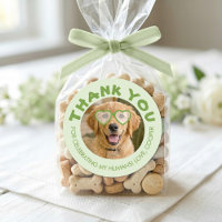 Doggie Treat Wedding Favours Dog Photo Thank You