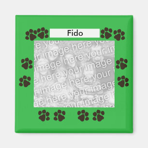 Doggie's Day Photo magnet
