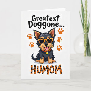 Doggone Greatest Humom Card