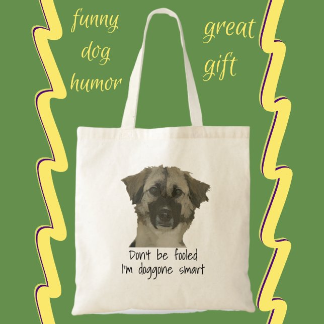 Doggone smart tote bag (Creator Uploaded)