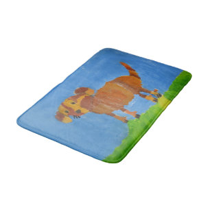 Doggy "Art by Kids" Bath Mat