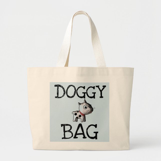 DOGGY BAG funny Dog Totes Purses (Front)