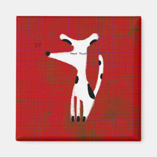 Doggy chien grungy dally rusty hund love cat magnet