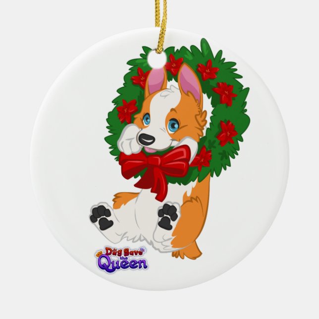 Doggy Decor- Ornament (Front)