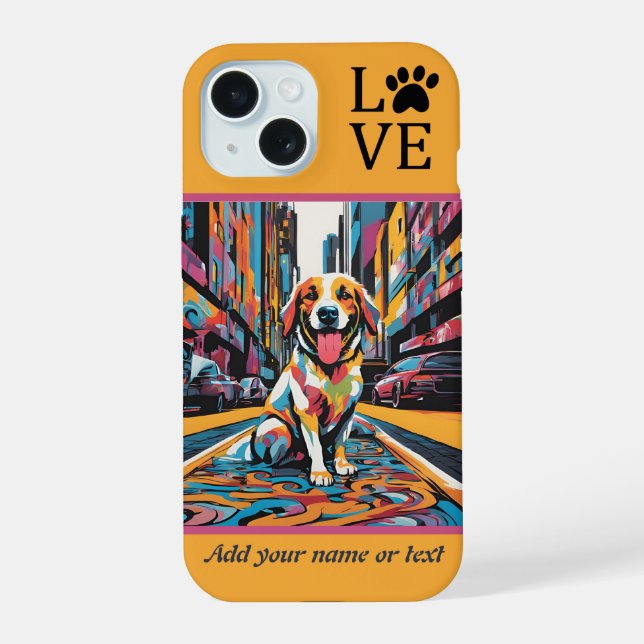 Doggy iPhone / iPad case (Back)