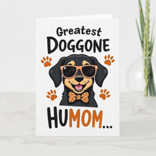 Doggy Mothers Day Love Card