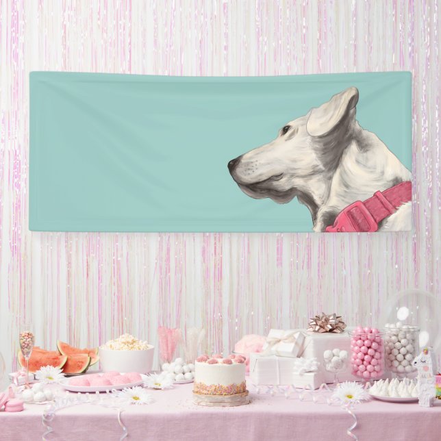 Doggy Painting Banner (Party)