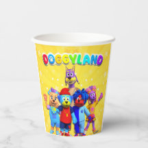 Doggyland Paper Cups