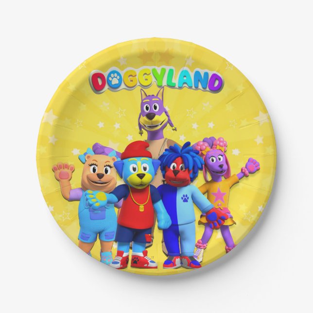 Doggyland Plates (Front)