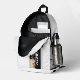 DOGHFA PRINTED BACKPACK