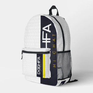 DOGHFA PRINTED BACKPACK
