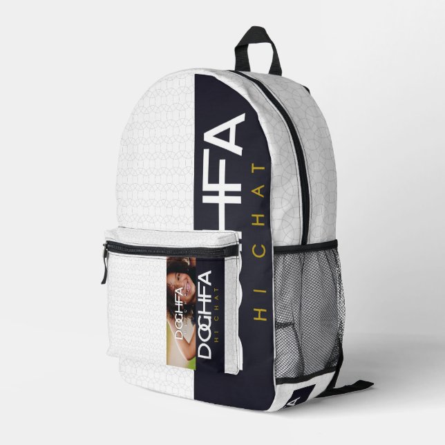 DOGHFA  PRINTED BACKPACK (Back Corner Right)