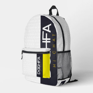 DOGHFA PRINTED BACKPACK