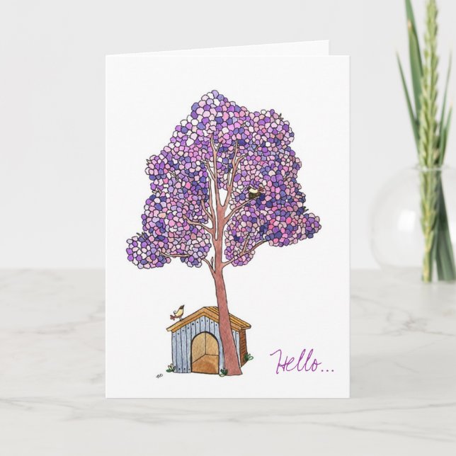 Doghouse, Hello... Card (Front)