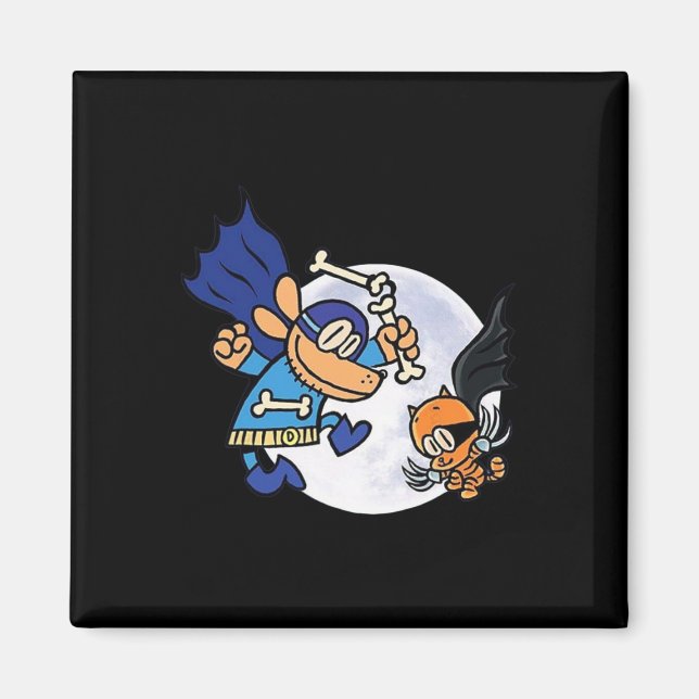 Dogman And Cat Essential For Kid  Magnet (Front)