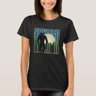 Dogman - Michigan Wisconsin Cryptid Retro Werewolf T-Shirt