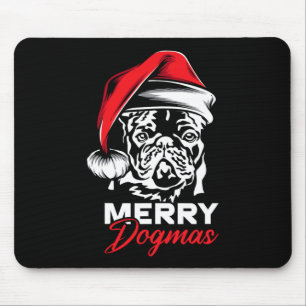 Dogmas French Bulldog Frenchie Christmas Mouse Pad