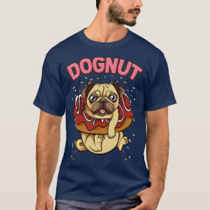 Dognut Cute Funny Dog Doughnut Pun T-Shirt